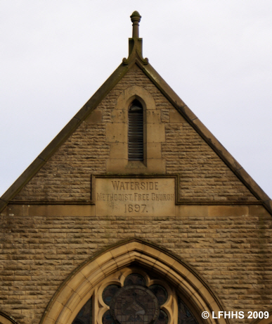 Date stone Central Methodist Church