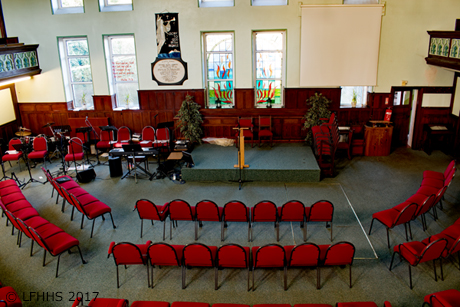 Lumb Baptist Church, church hall 2017