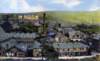 Thornfield area of Waterfoot with Gaghills Mill in the foreground and Bacup & Rawtenstall Grammar School at top of picture