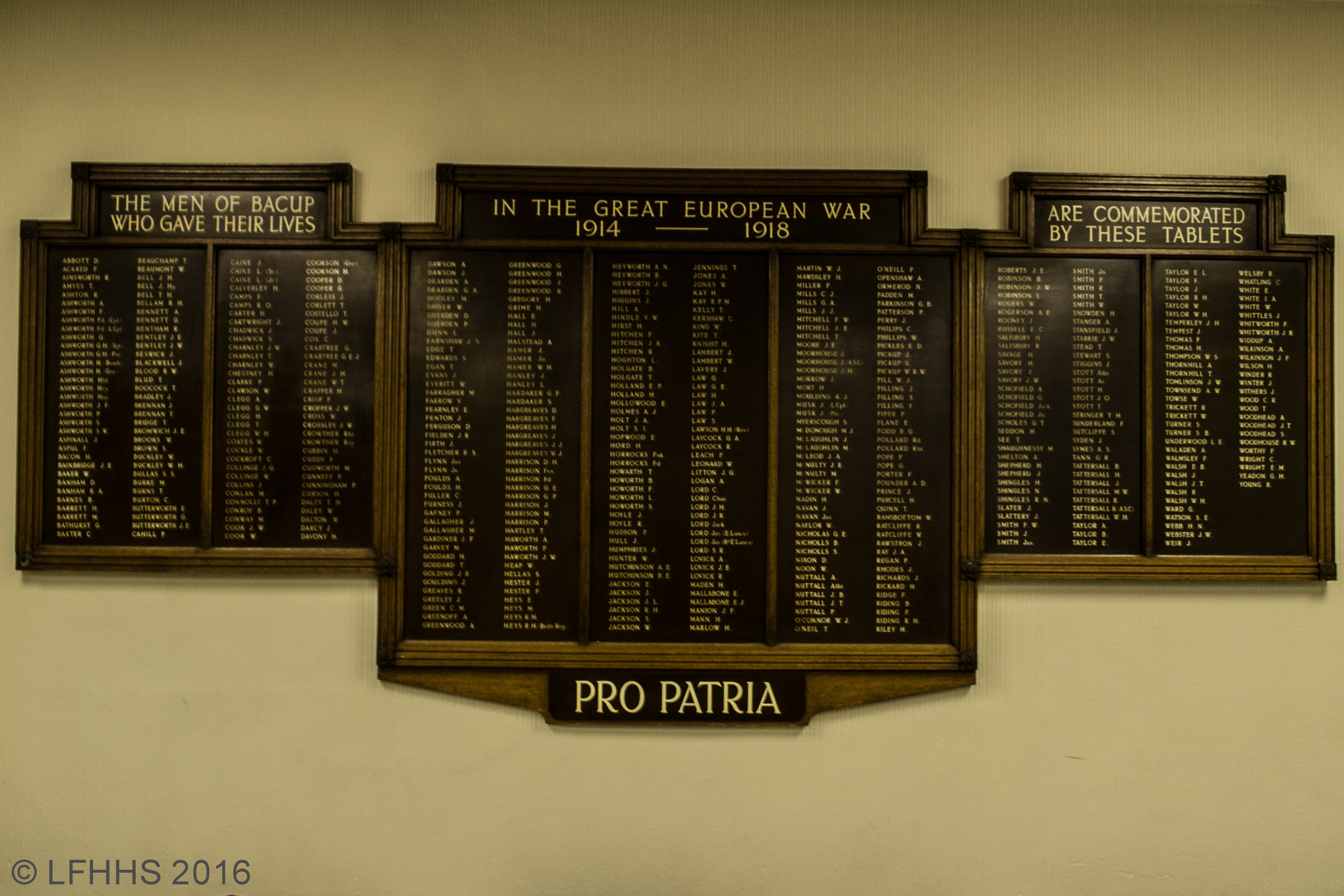 Bacup War Memorial