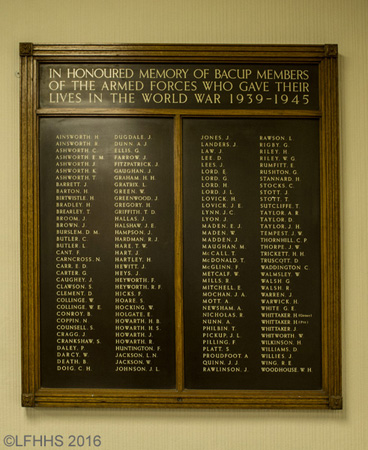 Bacup War Memorial