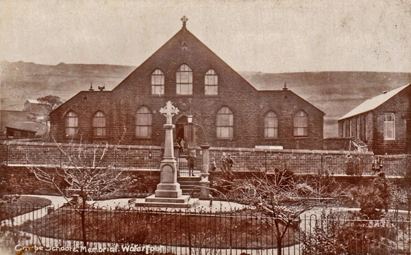 Cowpe Village War Memorial c1930