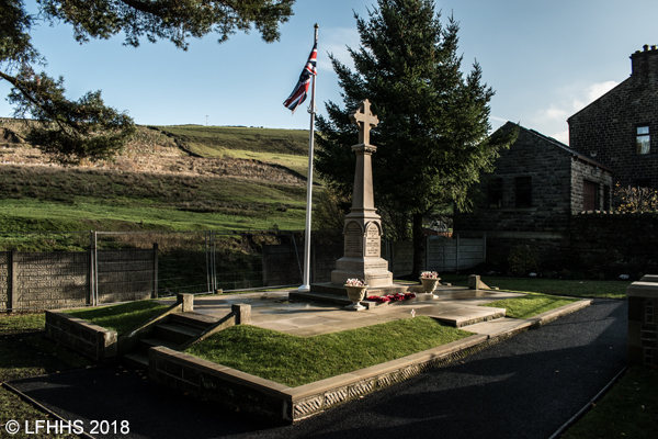 Cowpe Village War Memorial 2018