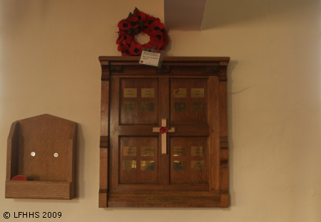 Edenfield Parish Church WWII War Memorial