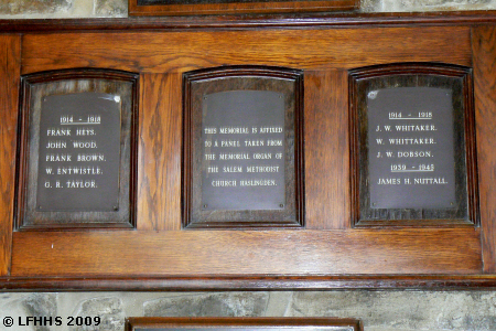 Salem Methodist Church, Haslingden